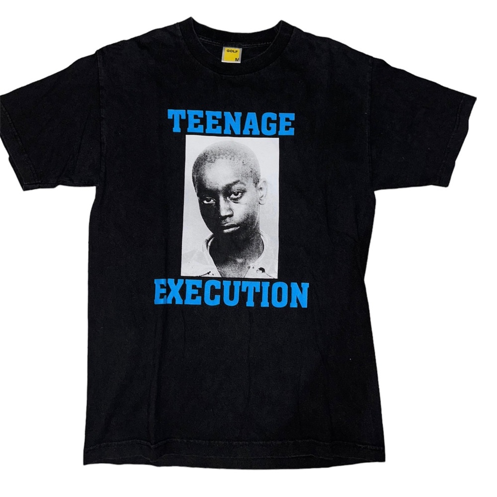 Golf Wang Teenage Execution Wrongfully Convicted Black T-shirt Size Small